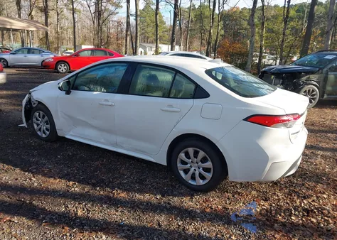 2022 Toyota Corolla Le из США, поврежденный, VIN 5YFEPMAE6NP301596